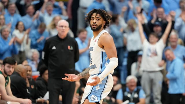 UNC basketball guard RJ Davis